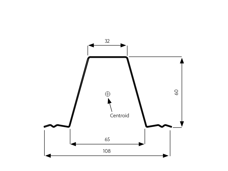 HST Top Hats steel tube
